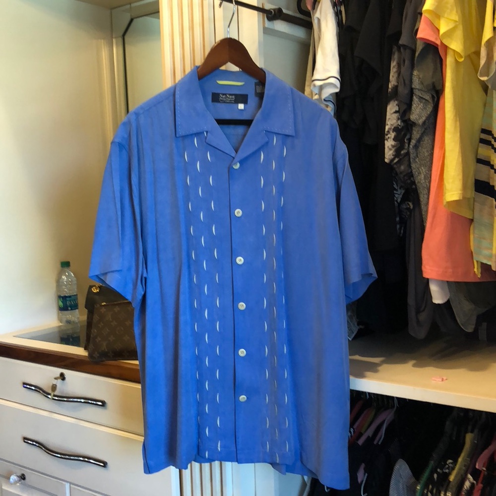 Nat Naste button down shirt.